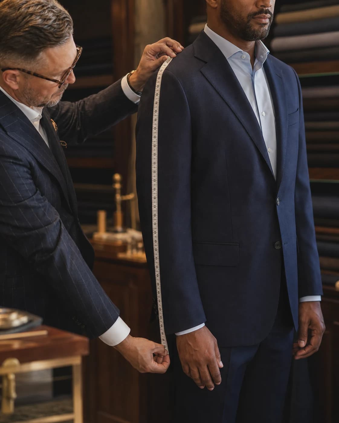 Expert suit fitting and tailored menswear